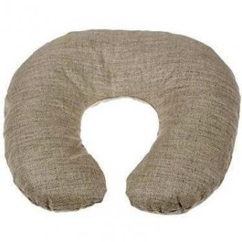 Almohada para el cuello con relleno de alforfón, 25x15