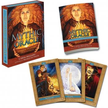 Mythic Oracle: Wisdom of the Ancient Greek Pantheon, 45 full colour cards and 160page guidebook