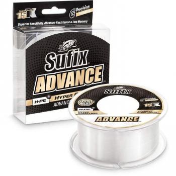 NYLON SUFIX ADVANCE CLEAR 150m 0,18mm 3,4 kg