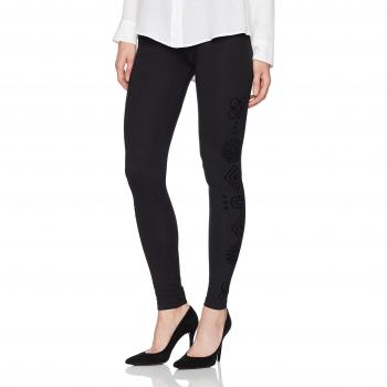 Desigual Legging_marioti, Leggings para Mujer, Negro