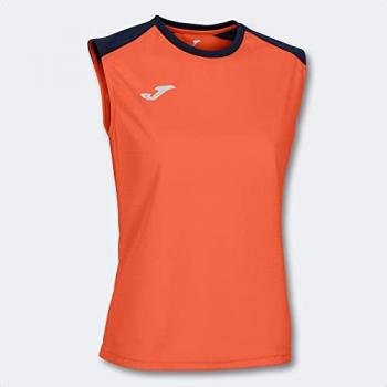 Camiseta de tirantes mujer Joma Eco Championship naranja flúor marino S
