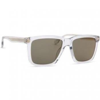 Hugo Boss 1317/S KB7 CW 55 Square Men's Sunglasses - Transparent Grey Green Gold Mirror, One Size