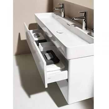 Base de lavabo LAUFEN Val, 118x53x39cm, 2 cajones, color Ulme claro