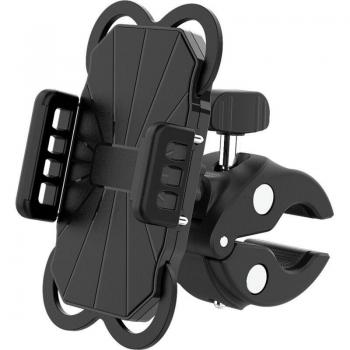 Soporte para Smartphone Majestic Sph, Plástico Negro, 10,5x7x13,08 cm