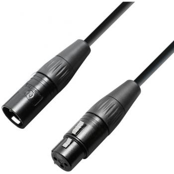 Cable de Micrófono Adam Hall XLR Macho a XLR Hembra 0.5m Krystal OCC