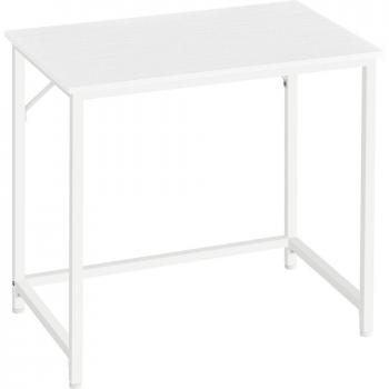 Escritorio Moderno para Oficina y Teletrabajo - Estación de Trabajo Compacta, 50x80x76 cm, Estructura de Metal, Ideal para Estudio y Dormitorio