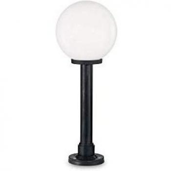 Lámpara de pie Classic Globe PT1 blanca 1 luz resina