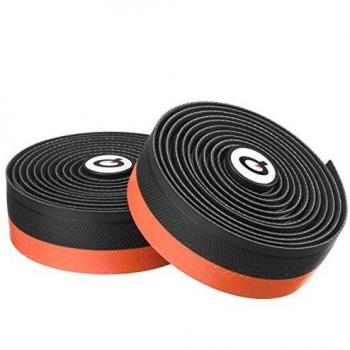 Prologo Onetouch 2 Cinta para Manillar, Unisex Adulto, Negro/Naranja Fluo, Talla única