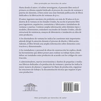 Ventanas de aluminio: Diseño, ensayos, fabricación e instalación