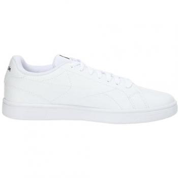 Reebok Court Clean Zapatillas Unisex Adulto, color blanco limpio y negro, talla 37.5 EU
