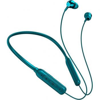 Auriculares Estéreo Bluetooth Magnéticos con Manos Libres y Soporte para Tarjeta TF, Receptor de Música Inalámbrico con Micrófono para Coche