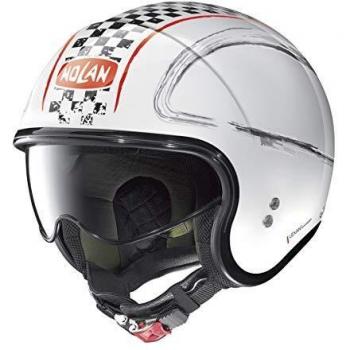 Nolan Casco N21 Getaway metal blanco M