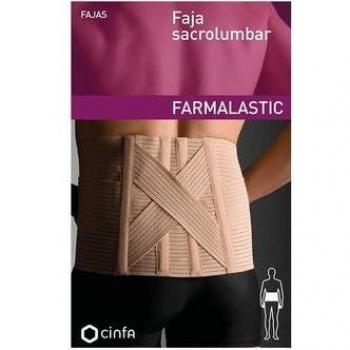 FAJA ABDOMINAL FARMALASTIC 3 BANDAS TALLA PEQUEÑA 1 UNIDAD