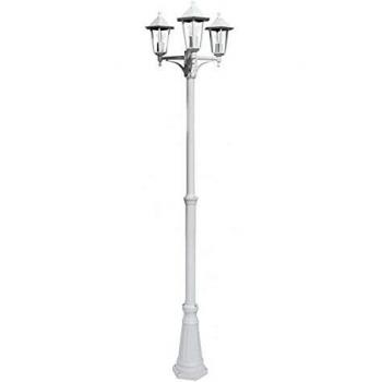 Farola exterior Auriga 3xE27 blanco