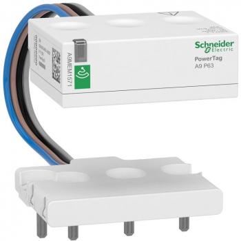 Schneider PowerTag Energy Monitoring Sensor 63A Wired 3P+N - A9MEM1571