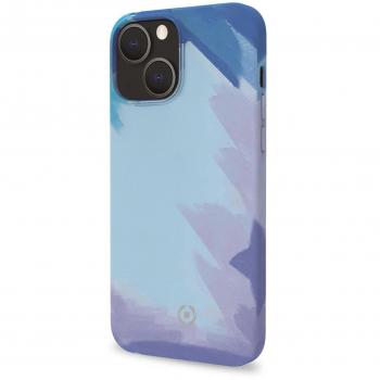 Funda para iPhone 13 Celly Watercolor Azul