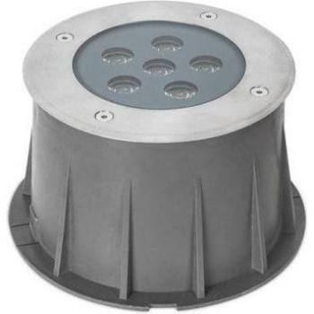 Empotrable de Suelo Ringo LED 9,1W 3000K Acero Inoxidable