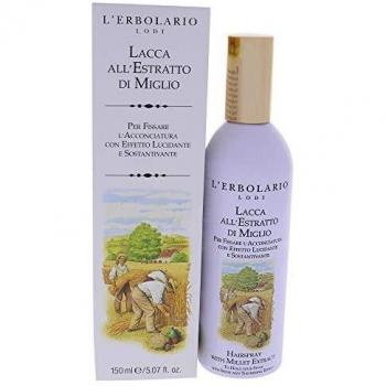 L'Erbolario Millet Extract Hair Spray 150 ml - Flexible and Natural Hold