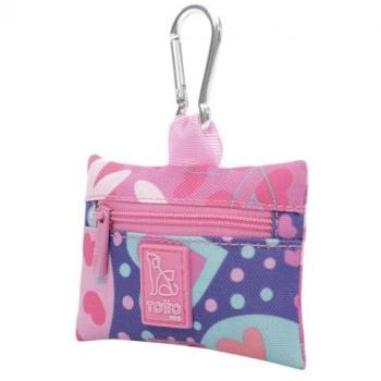 Dispensador de Bolsas Estampado Mega - Jaso, tipo: dispensador de bolsas para mascotas, características: modelo Jaso, porta bolsas para caca de perro, dimensiones 9.8 x 7 x 1 cm,