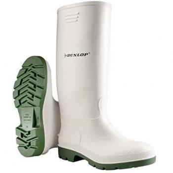 Dunlop Gummistiefel 380 BV, Botas de Caucho para Hombre, Blanco, 45 EU