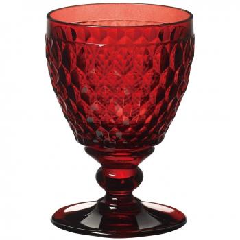 Villeroy & Boch Boston Coloured Copa de Vino Blanco, 230 mililitros, Cristal, Rojo