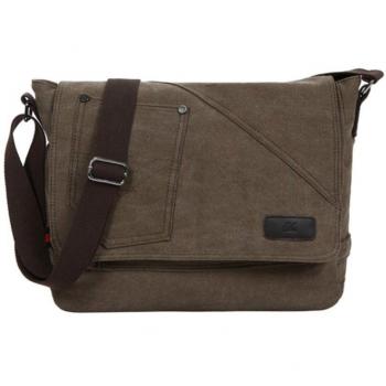Unknown - Bolso al hombro para hombre marrón marrón