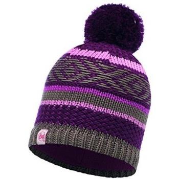 Buff Knitted&Polar Gorro, niños, Morado