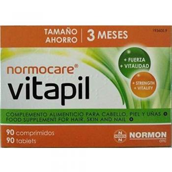 Normocare Vitapil tamaño ahorro 90 comprimidos