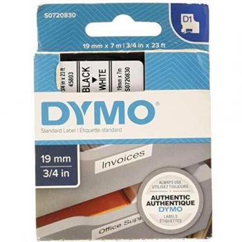 Cinta Dymo negro-blanco 19mm x 7mt d1 S0720830