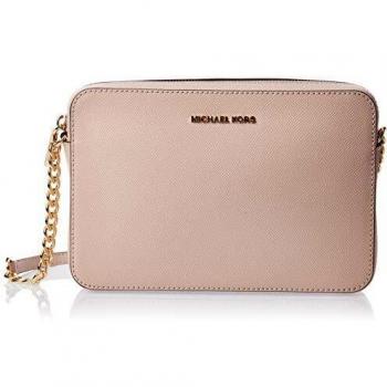 Michael Kors Womens Jetset Lg Ew Crossbody Cross-Body Bag Pink