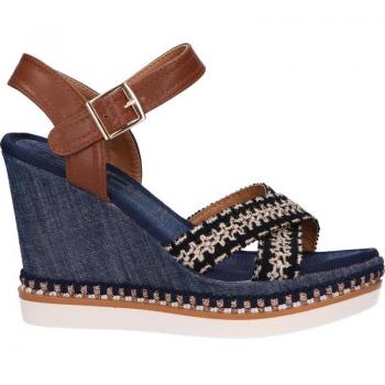 Sandalias de Mujer Refresh 69798 Textil Combinado Color Marino EU 40