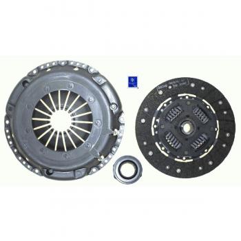Kit de Embrague SACHS 3000 384 001 - Incluye disco de embrague, plato de presión y cojinete de desembrague, compatible con múltiples modelos de vehículos