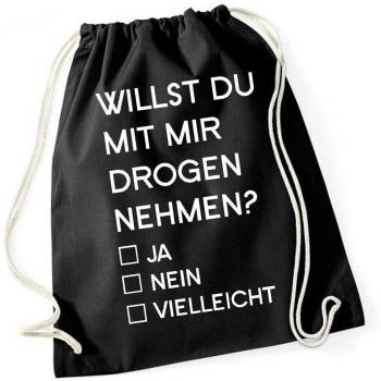 Willst Du Mit Mir Drogen Nehmen Bolsa De Gym Negro Certified Freak