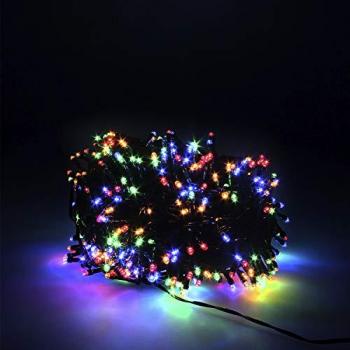 Guirnalda Luces Navidad 500 Leds Multicolor IP44 - Uso Interior y Exterior
