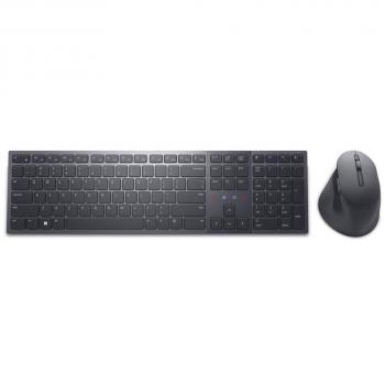 Teclado y Ratón Inalámbricos Dell KM900 - Colaboración Premier - QWERTY Internacional - Bluetooth y RF - Grafito
