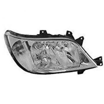 Faro Delantero Derecho H7+H3 con Luz de Dirección y Antiniebla para Mercedes Sprinter W901 (2002-2006) - VAN WEZEL 3076968
