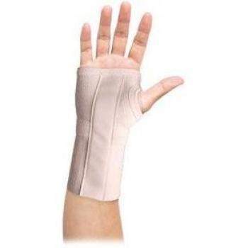 Muñequera Estabilizadora Corta con Ferula Palmar Izquierda Beige C500 1ud