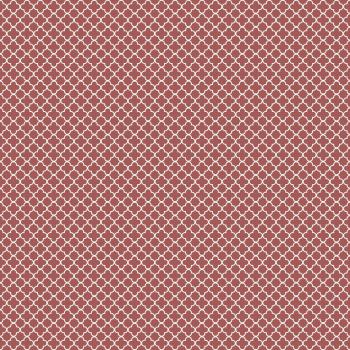 Papel Pintado TNT Medallón Pequeños Motivos Burdeos