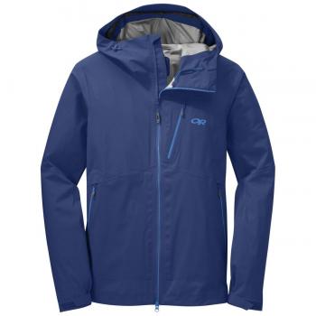Outdoor Research Axiom Jacket, Verano, Hombre, Color Baltic, tamaño Large