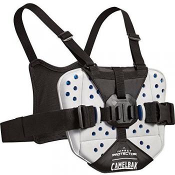 Camelbak Sternum Protector de la Parte Superior del Cuerpo, Color Blanco y Negro