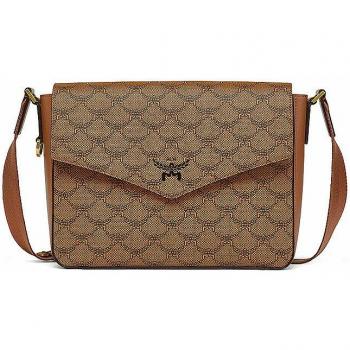MCM Brown Himmel Messenger Bag for Women