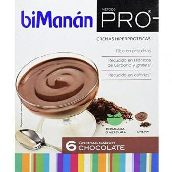BIMANAN Pro crema chocolate 6 unidades