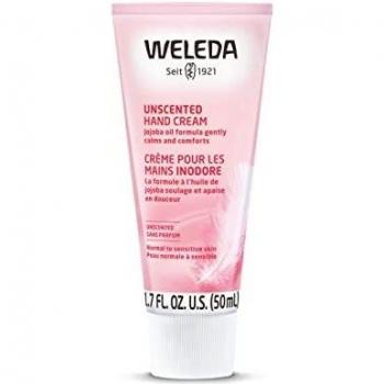 Weleda Sensitive Calming Hand Cream, 50 ml - Fragrance-Free Formula for Delicate Skin
