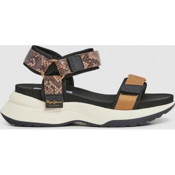 Sandalias de plataforma Pepe Jeans con detalle animal print