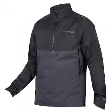Chaqueta cortavientos impermeable Endura MT500 para ciclismo de hombre en color negro, talla M