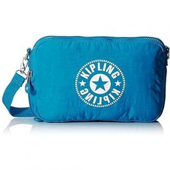 Kipling CLASSIC NIMAN FOLD - Mochila escolar, 21 liters, Azul
