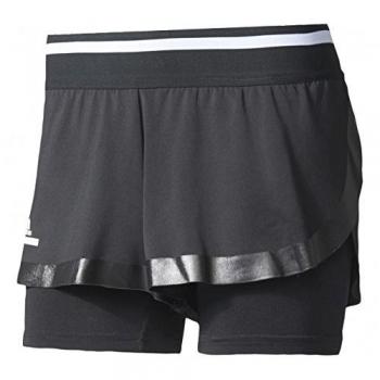 adidas Barricade Women Pantalones Cortos, Todo el año, Mujer, Color Negro, tamaño Large