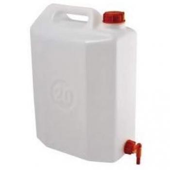 Wurko 044111 - Bidon plastico con Grifo 20l.Blanco
