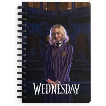 Libreta Efecto 3D Enid Wednesday