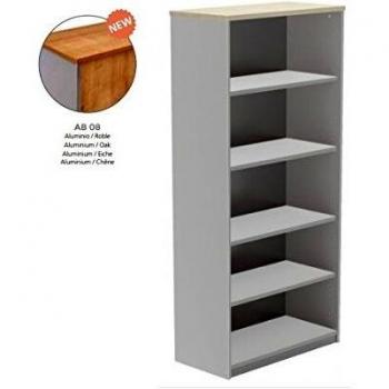 ARMARIO DE ROCADA SERIE STORE 195x90x45 ESTRUCTURA ALUMINIO/TAPA ROBLE